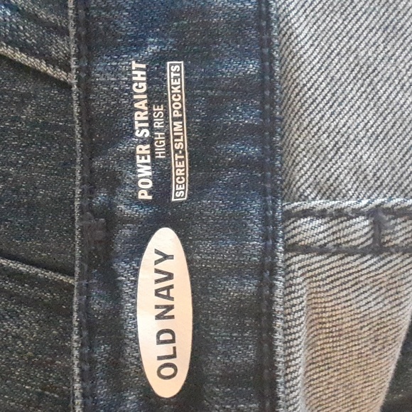 Old Navy Power Straight High Rise Jeans - Picture 9 of 11